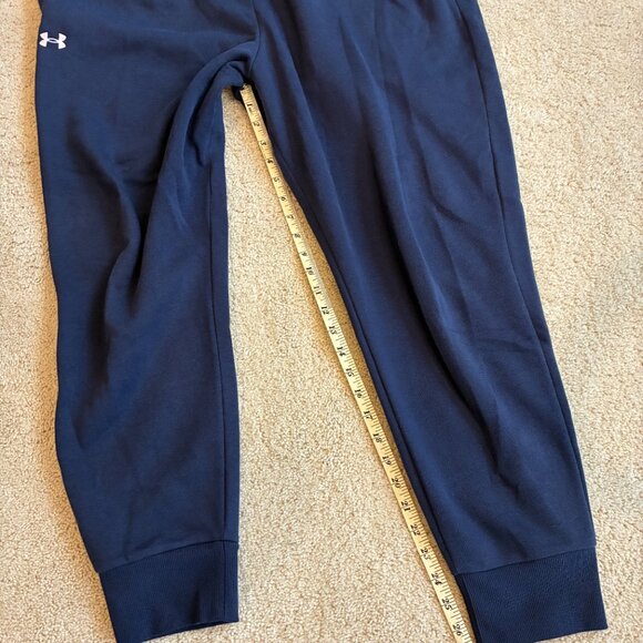 Under Armour Fleece Navy Blue Women's Sweatpants LIKE NEW Size X-Large - Picture 9 of 9